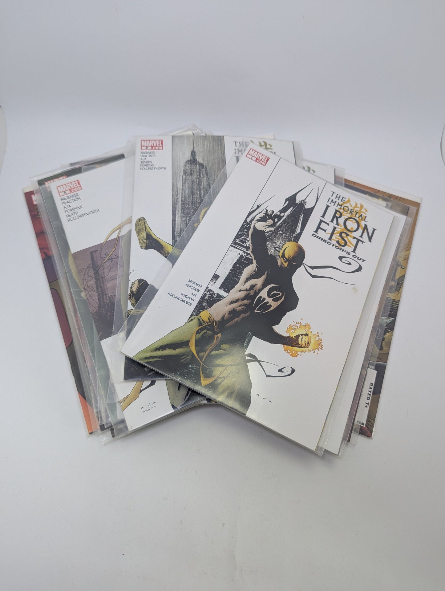 Immortal Iron Fist #1–16, 18–19, 22, 26–27 – Komiksų rinkinys (anglų kalba) TreasureHunt