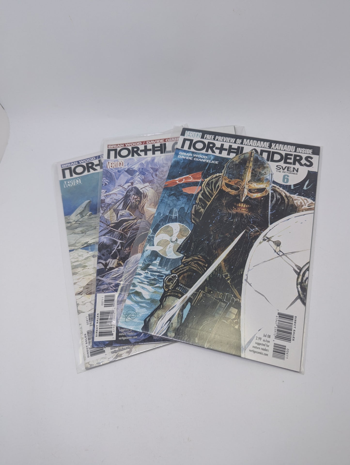 Northlanders: Sven the Returned #1–8 – Komiksų rinkinys (anglų kalba)