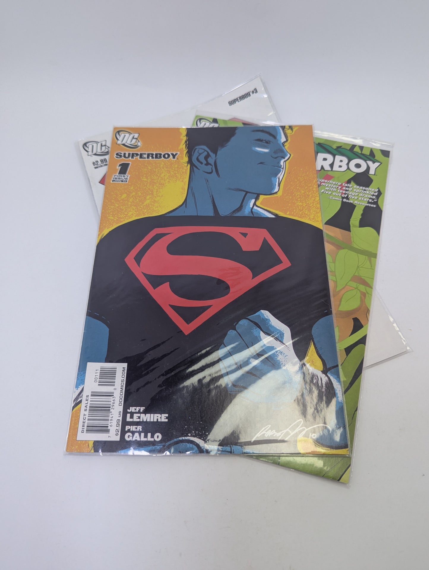 SuperBoy #1–3 – Komiksų rinkinys (anglų kalba)
