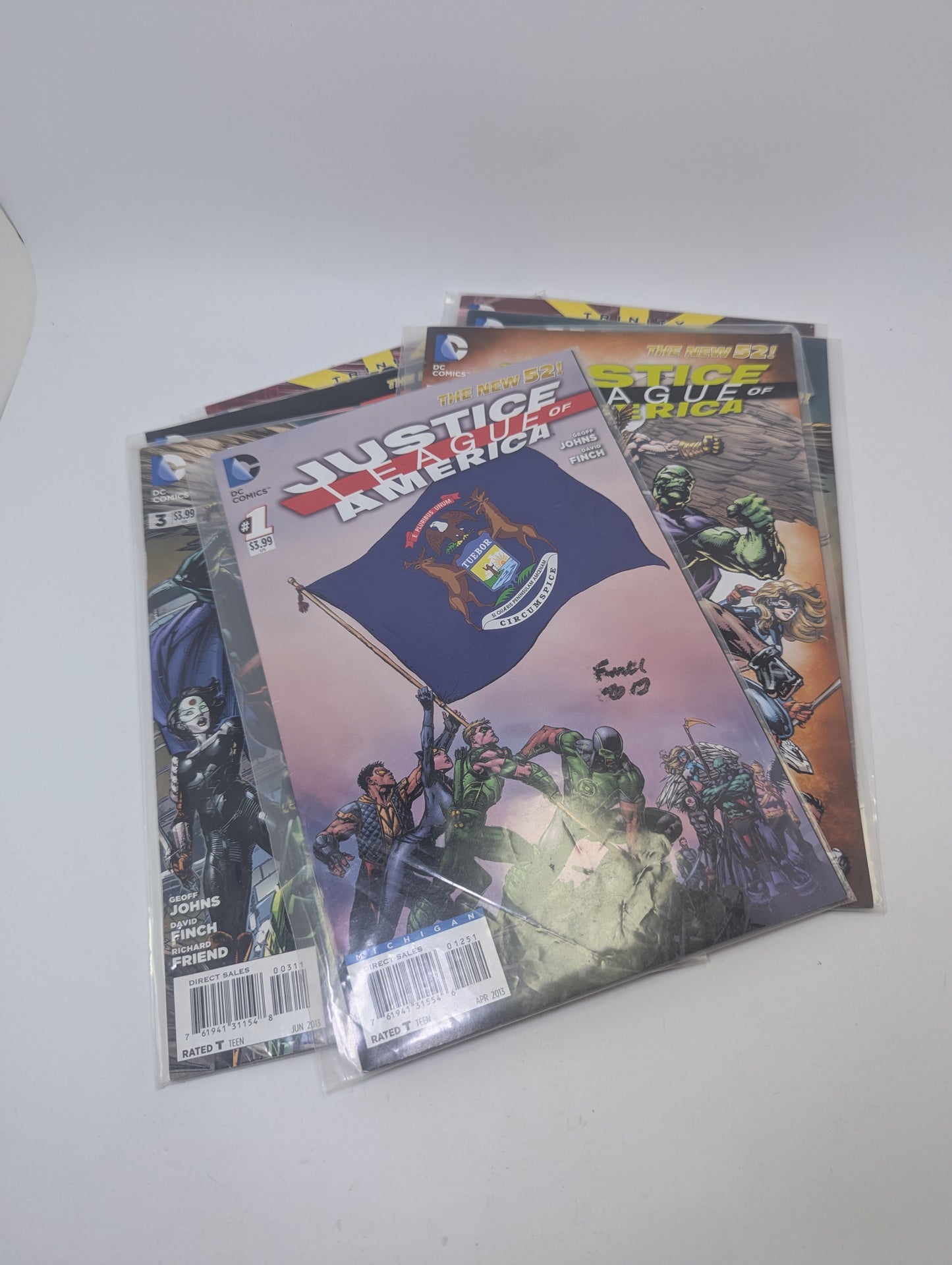 Justice League of America #1–7 – Komiksų rinkinys (anglų kalba)