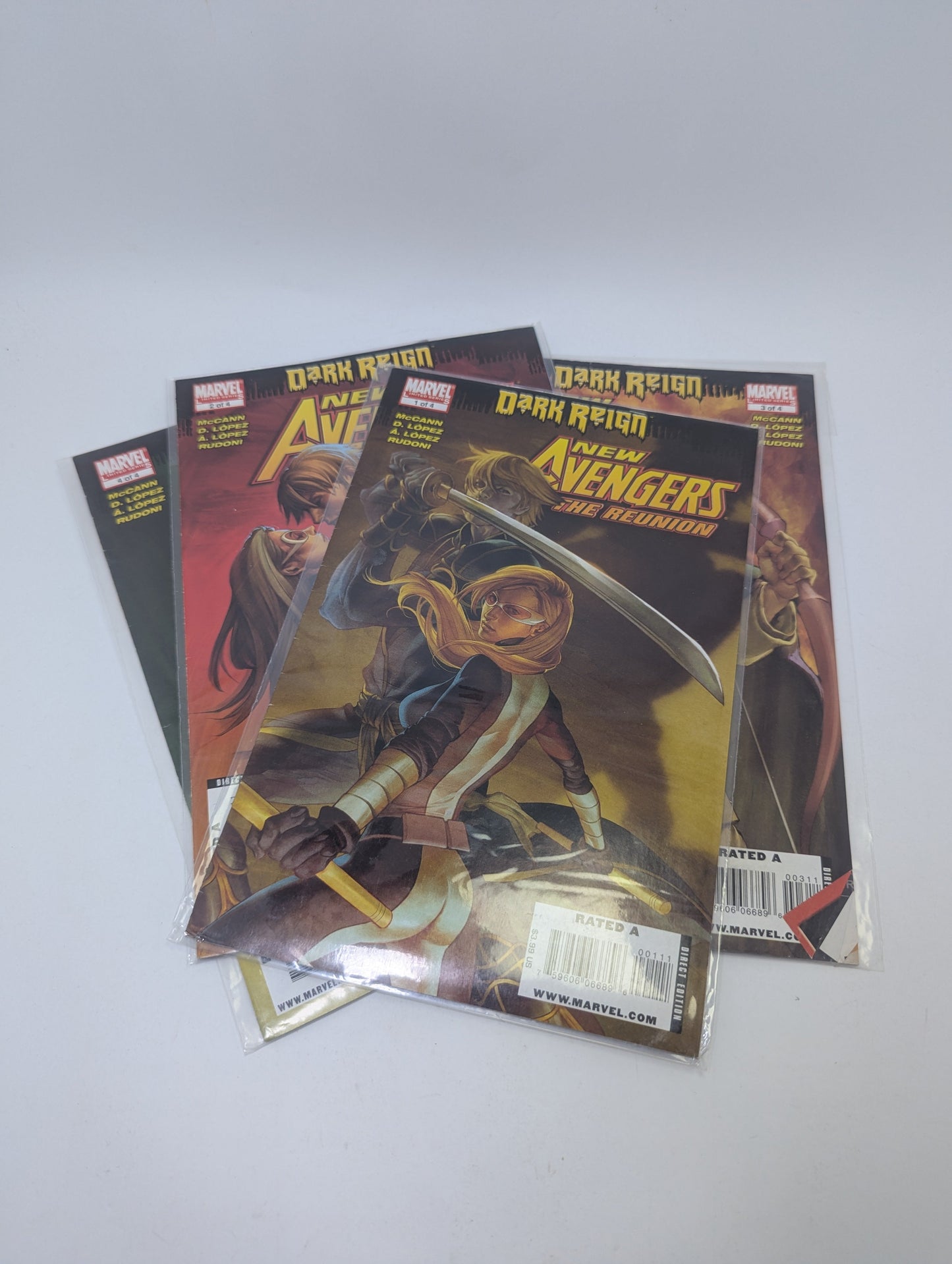 New Avengers: The Reunion #1–4 – Komiksų rinkinys (anglų kalba) TreasureHunt