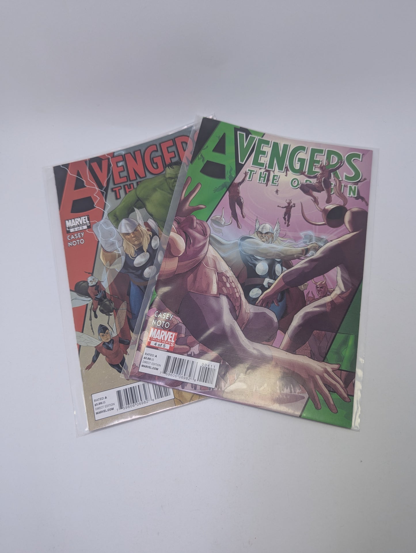 Avengers: The Origin #1–5 – Komiksų rinkinys (anglų kalba)