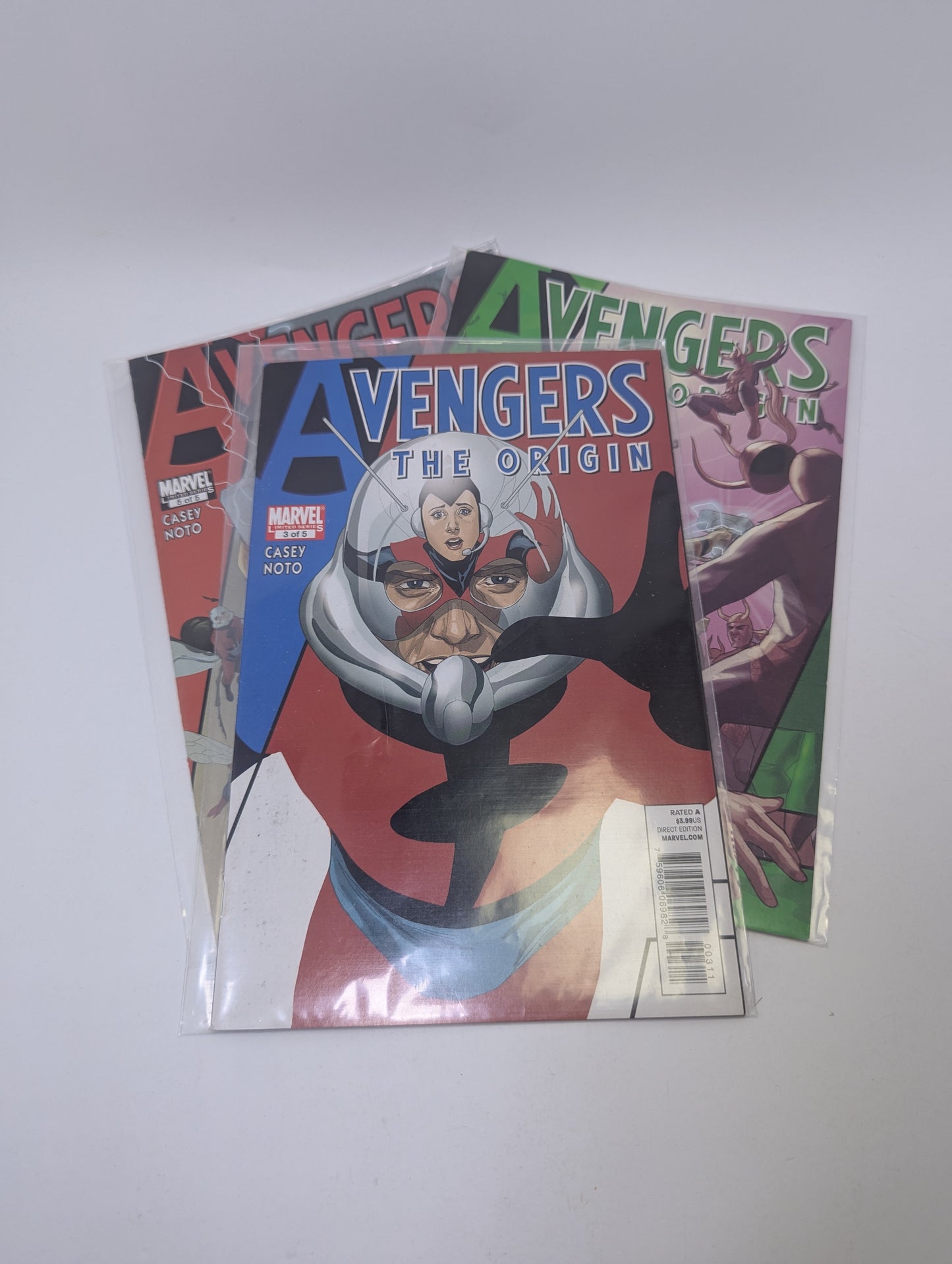 Avengers: The Origin #1–5 – Komiksų rinkinys (anglų kalba)