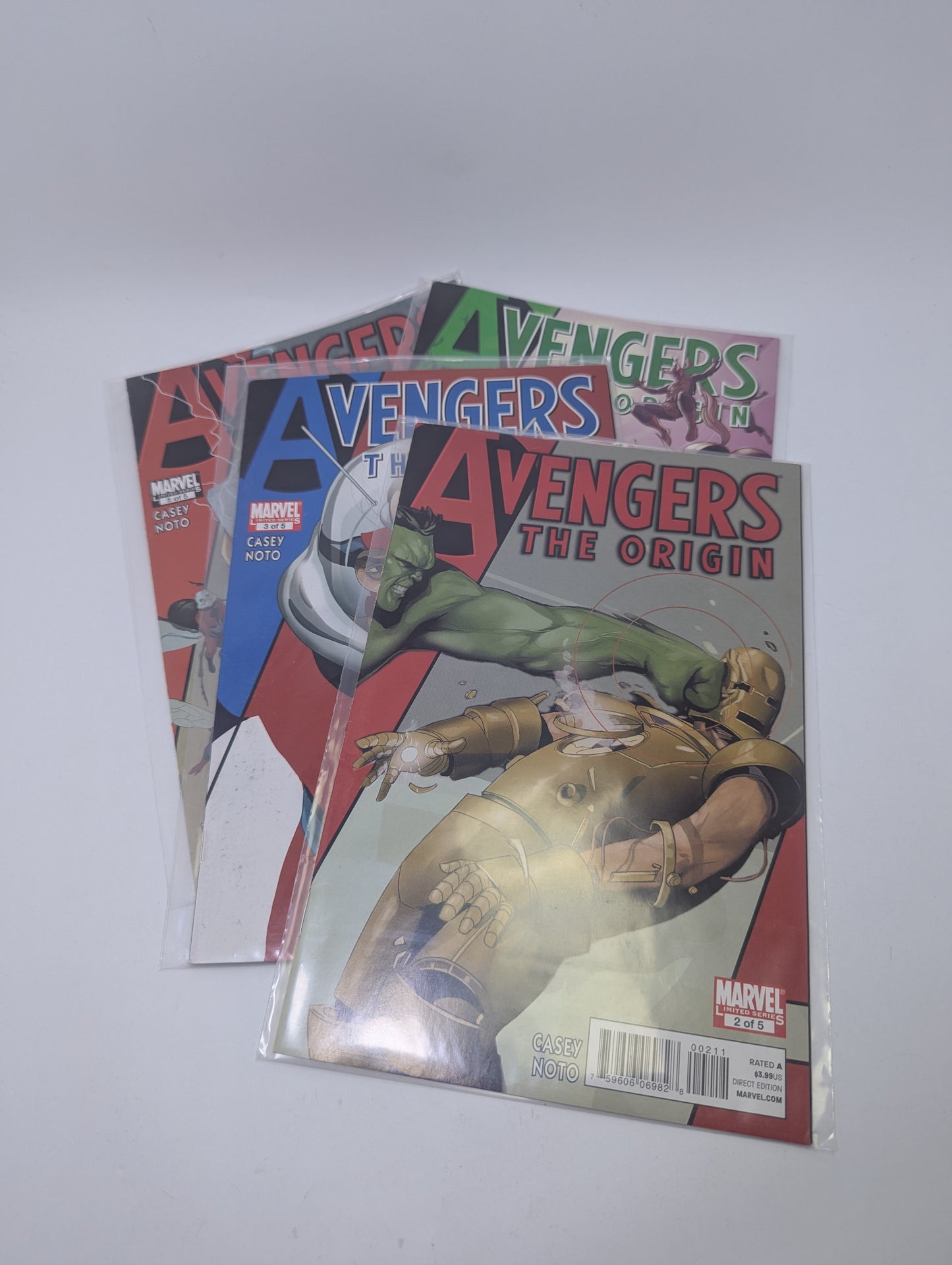 Avengers: The Origin #1–5 – Komiksų rinkinys (anglų kalba)