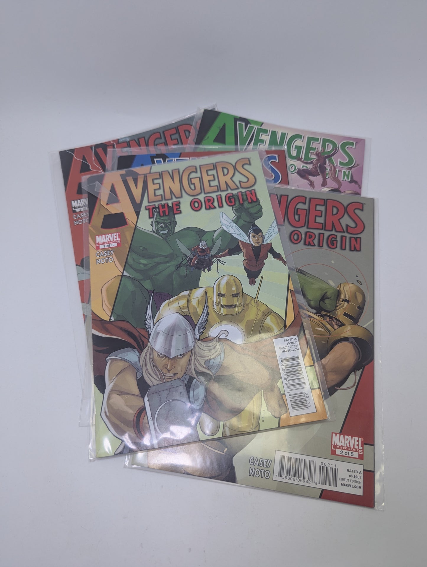 Avengers: The Origin #1–5 – Komiksų rinkinys (anglų kalba)