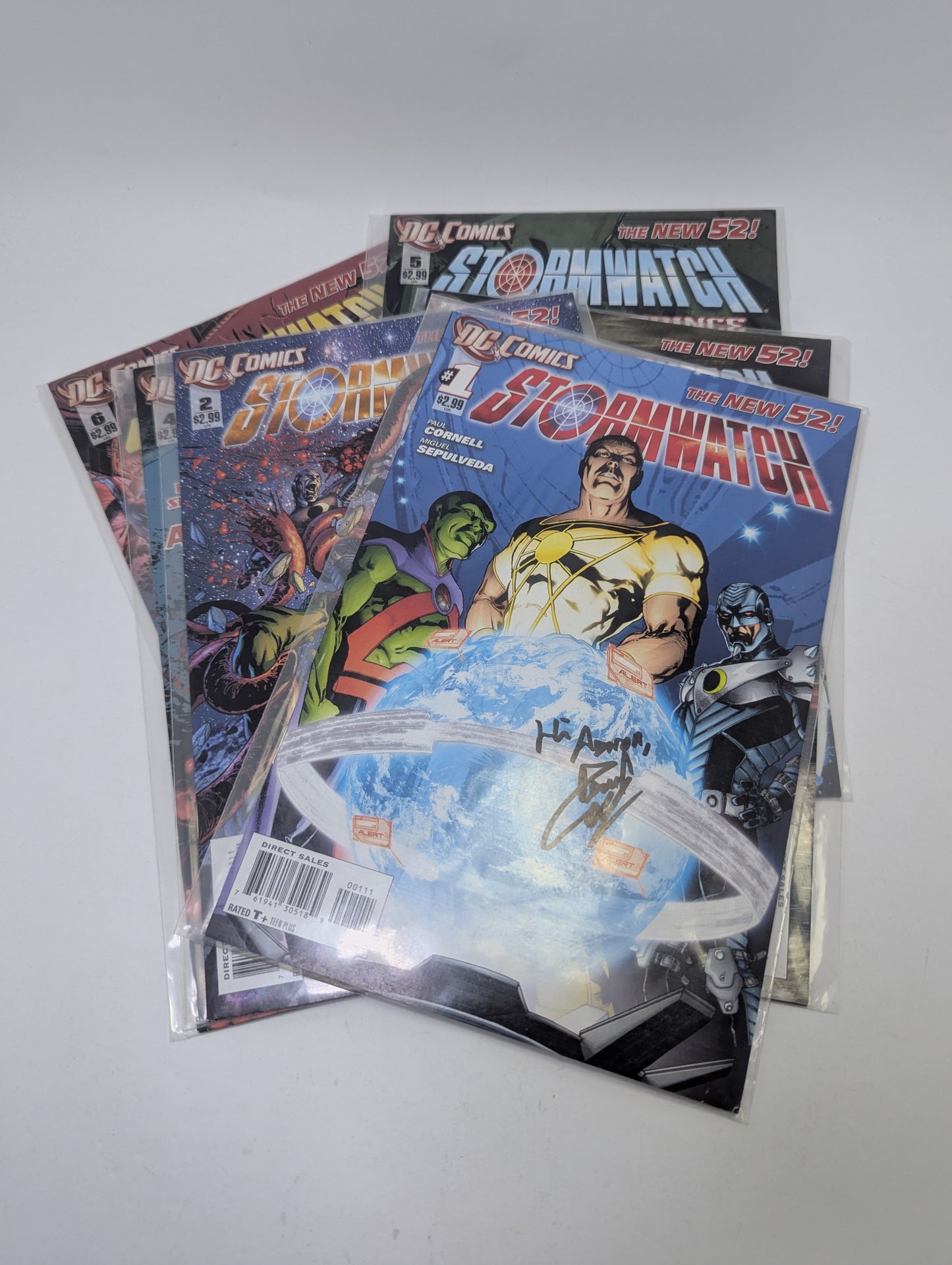 Stormwatch #1–6 (2011) – Komiksų rinkinys (anglų kalba)