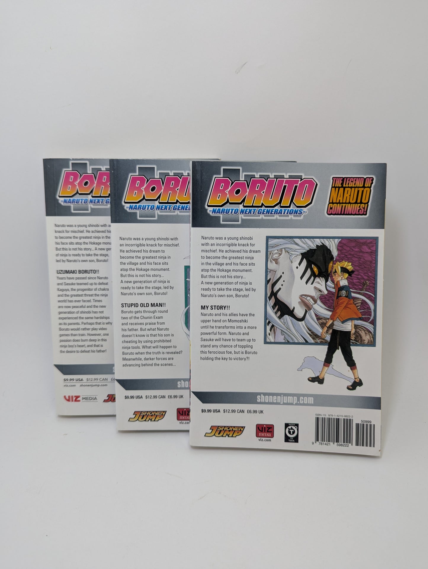 Boruto, Vol. 1-3 - Manga