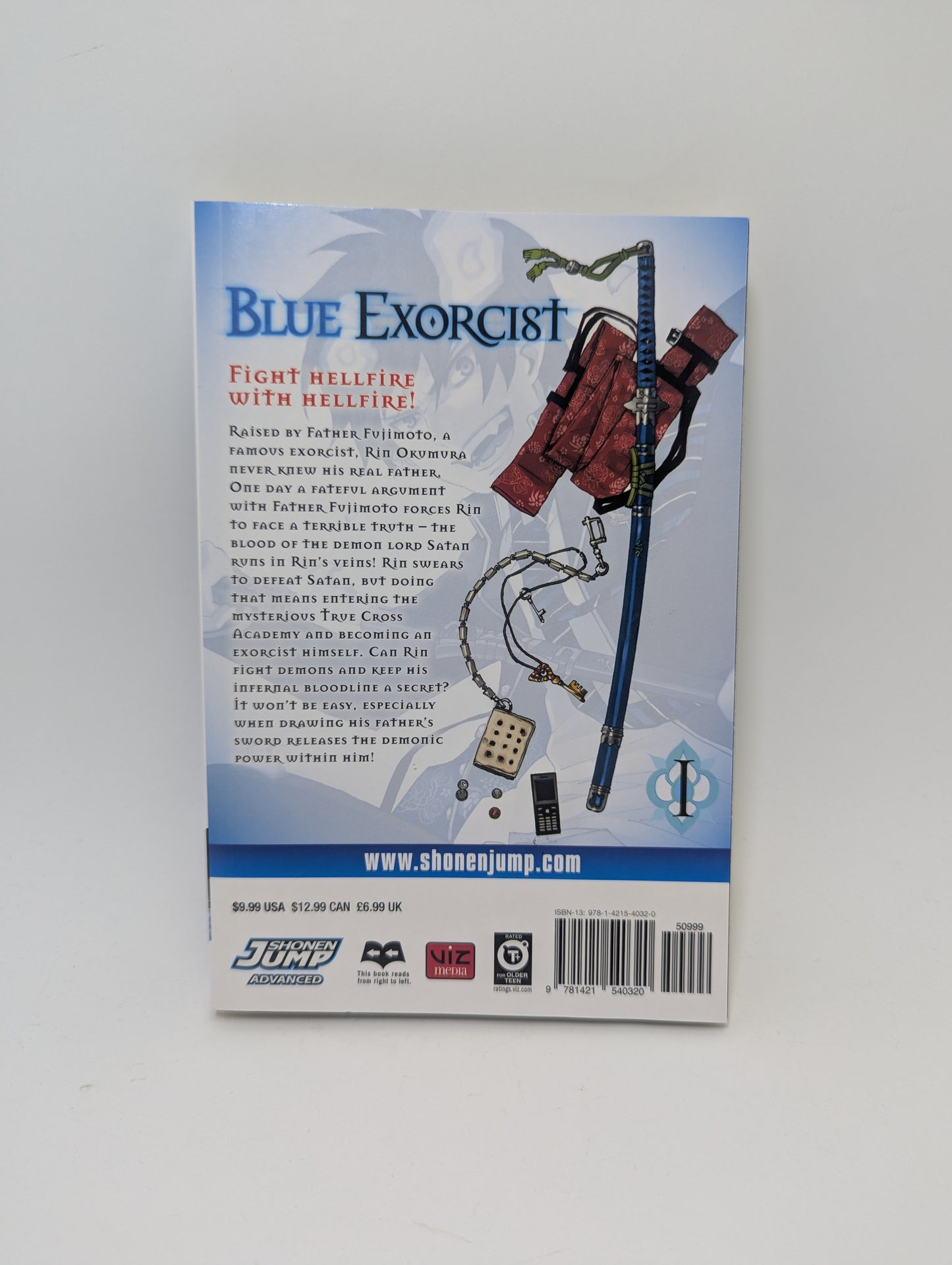 Blue Exorcist, Vol. 1 - Manga