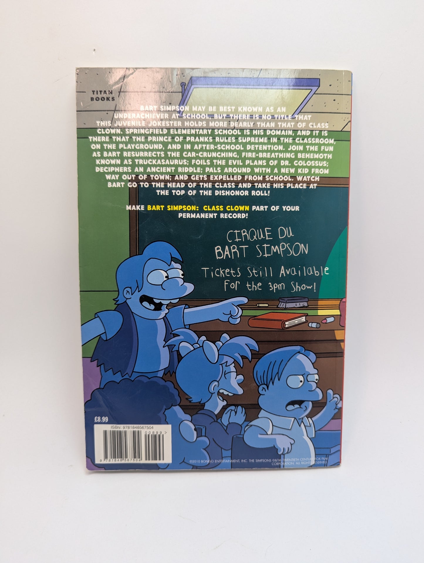 Bart Simpson: Class Clown - Grafinė novelė