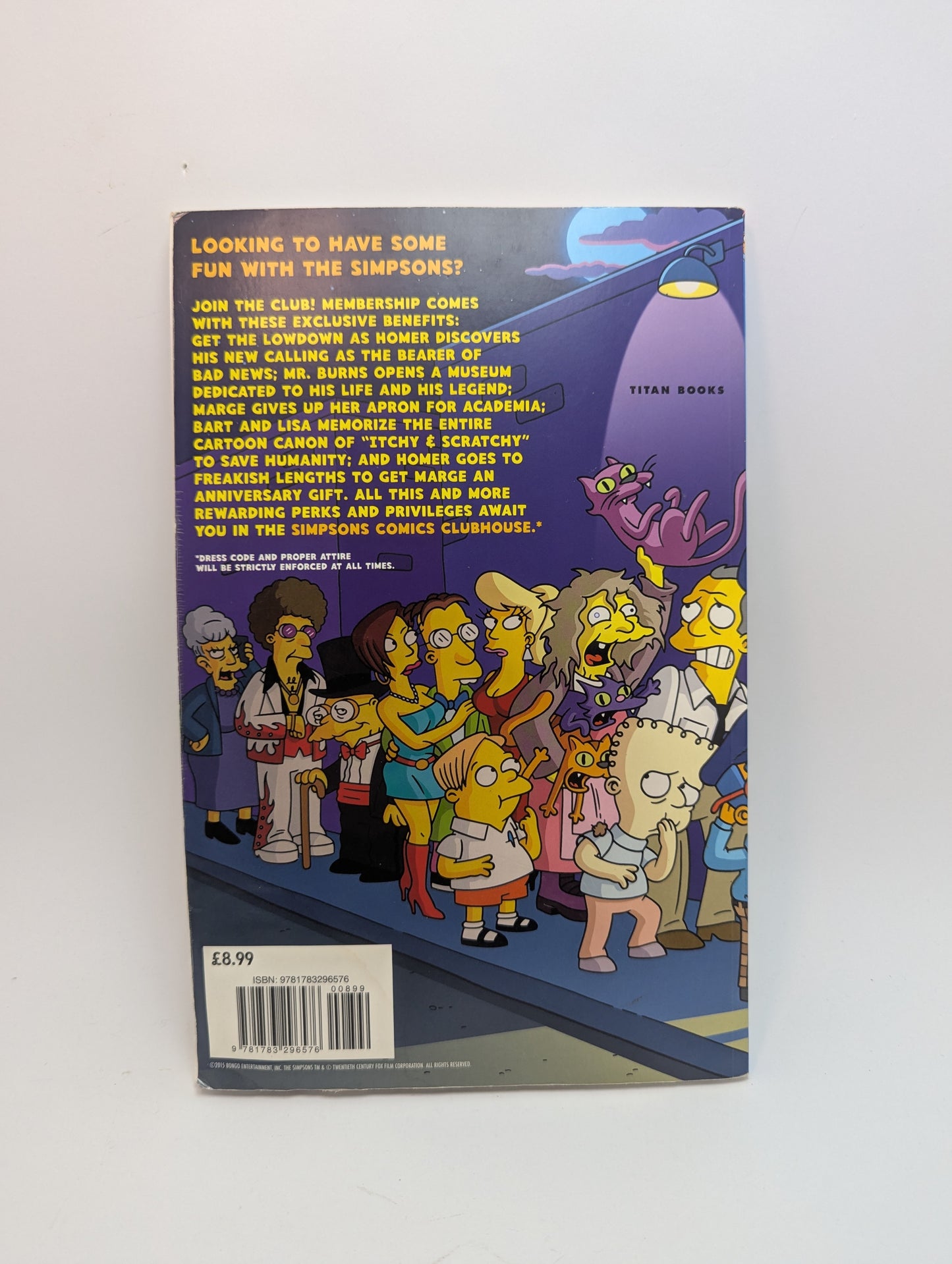 Simpsons Comics: Clubhouse - Grafinė novelė
