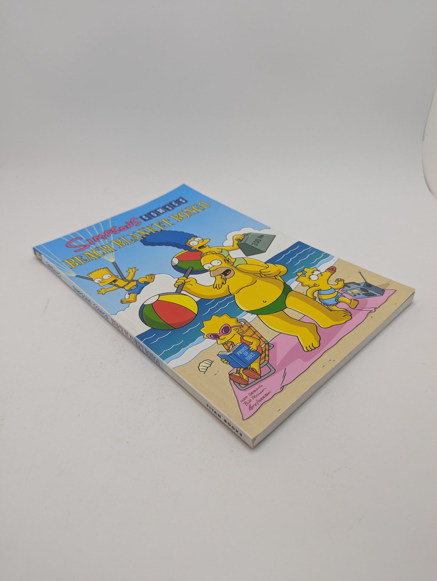 Simpsons Comics: Beach Blanket Bongo - Grafinė novelė