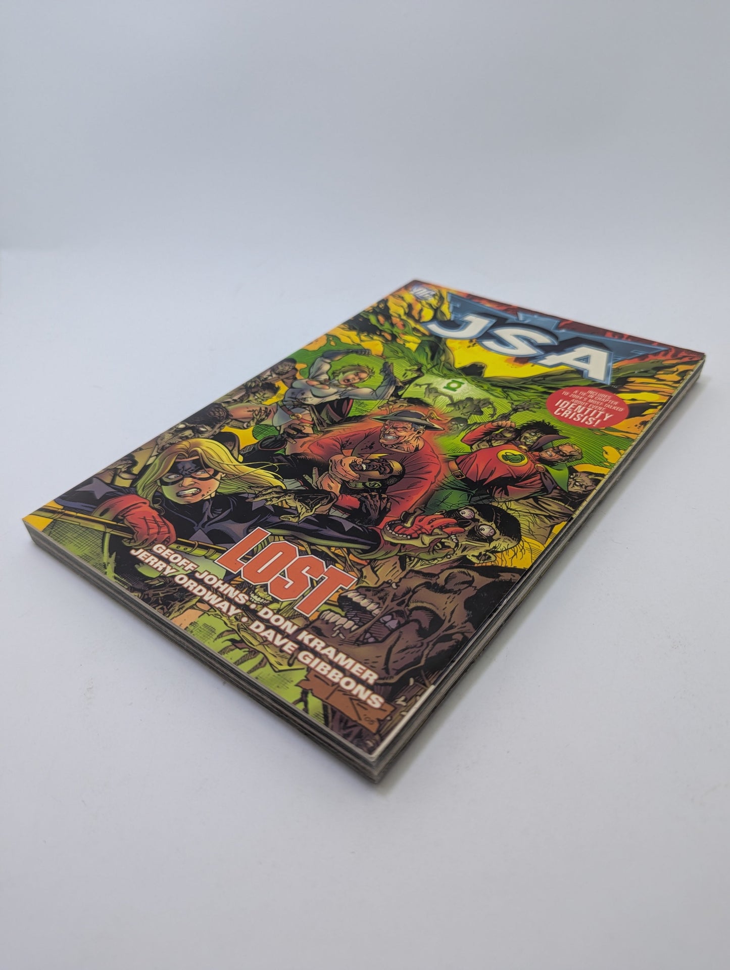 JSA: Lost - Grafinė novelė TreasureHunt