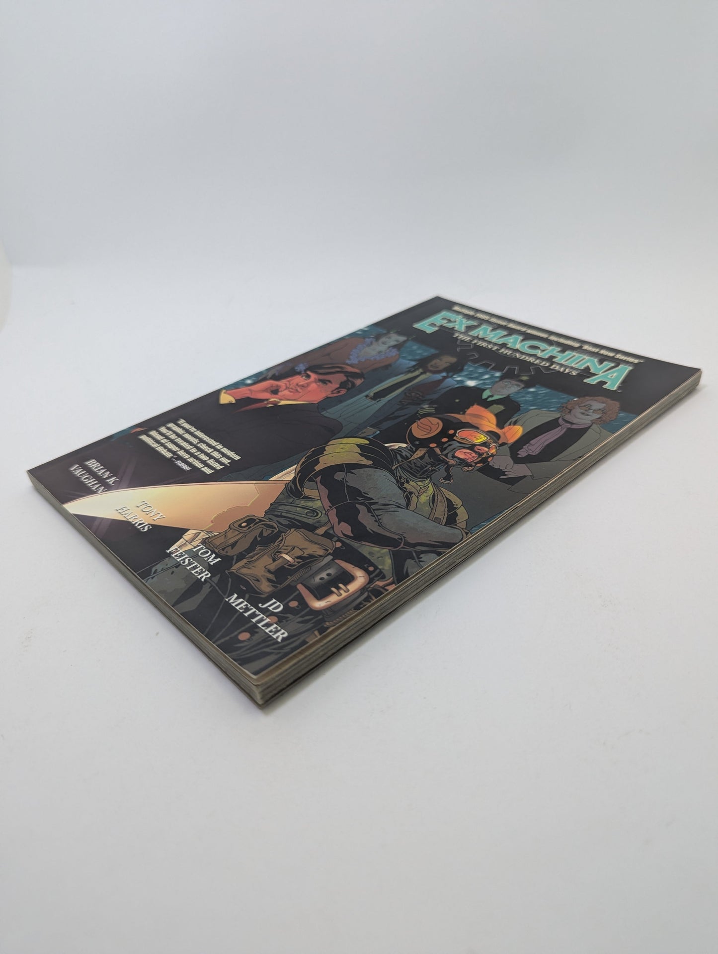 Ex Machina: The First Hundred Days - Grafinė novelė TreasureHunt