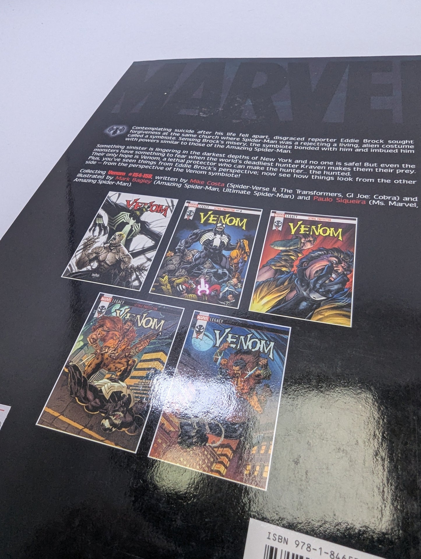 Venom: Lethal Protector Blood In The Water - Grafinė Novelė TreasureHunt