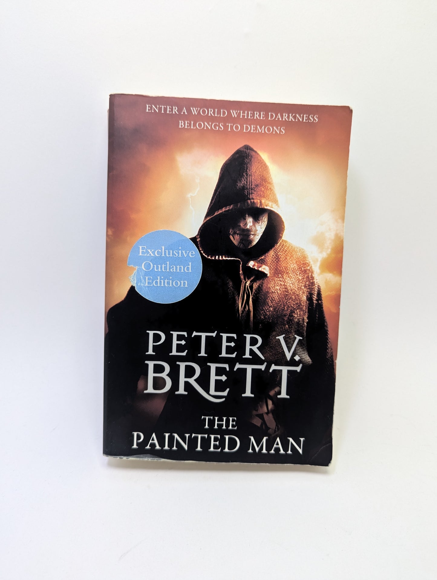 Peter V. Brett knygos "The Painted Man" viršelis anglų kalba