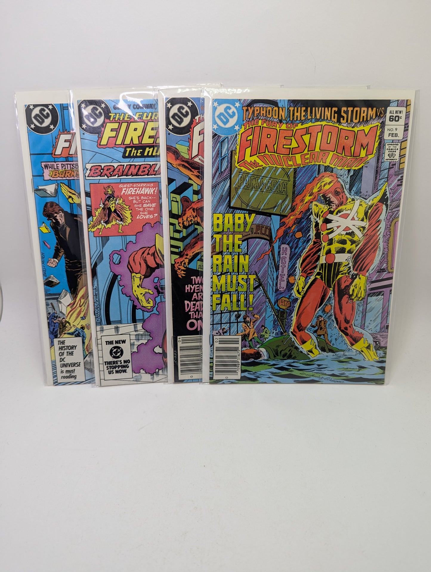 The Fury of Firestorm #9, 11, 31, 56 DC Comics komiksai anglų kalba