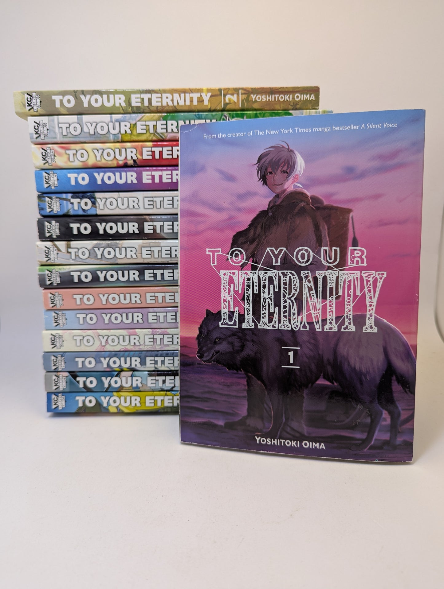 To Your Eternity Vol. 1-15 manga rinkinys viršelis