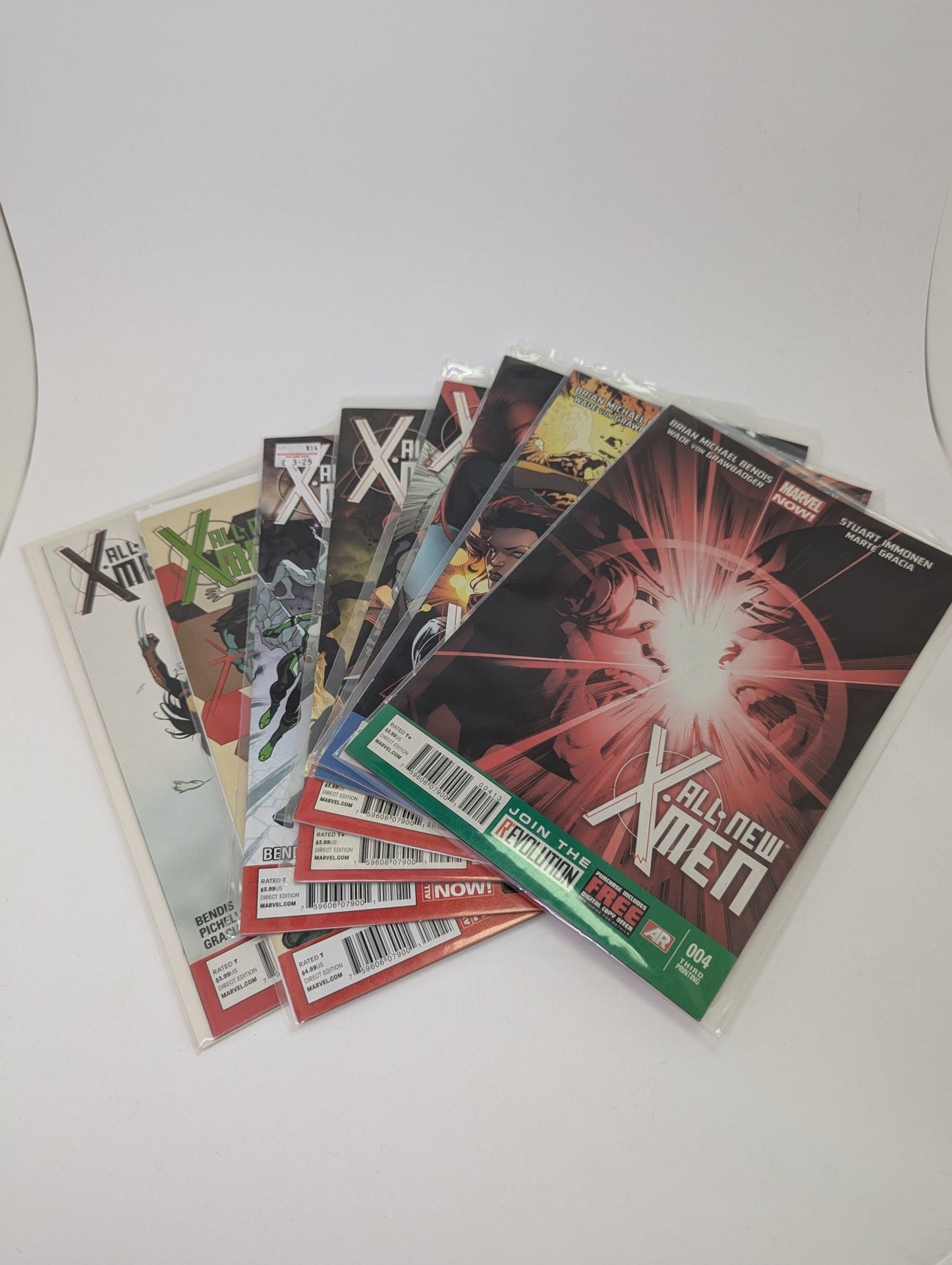 All New X - Men #4 - 5, 7 - 9, 22, 25, 30 - TreasureHunt