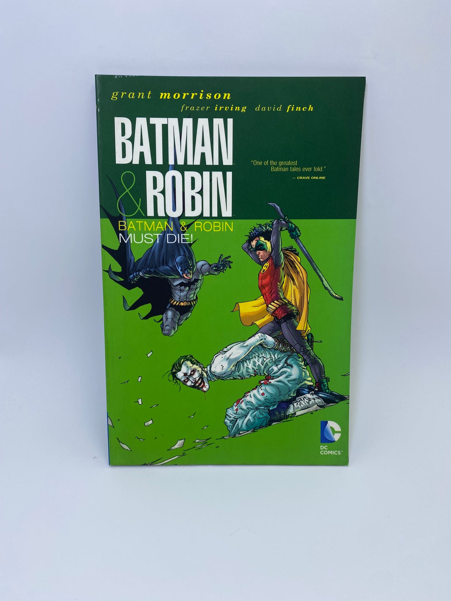 Batman & Robin: Must Die! grafinė novelė DC Comics anglų kalba