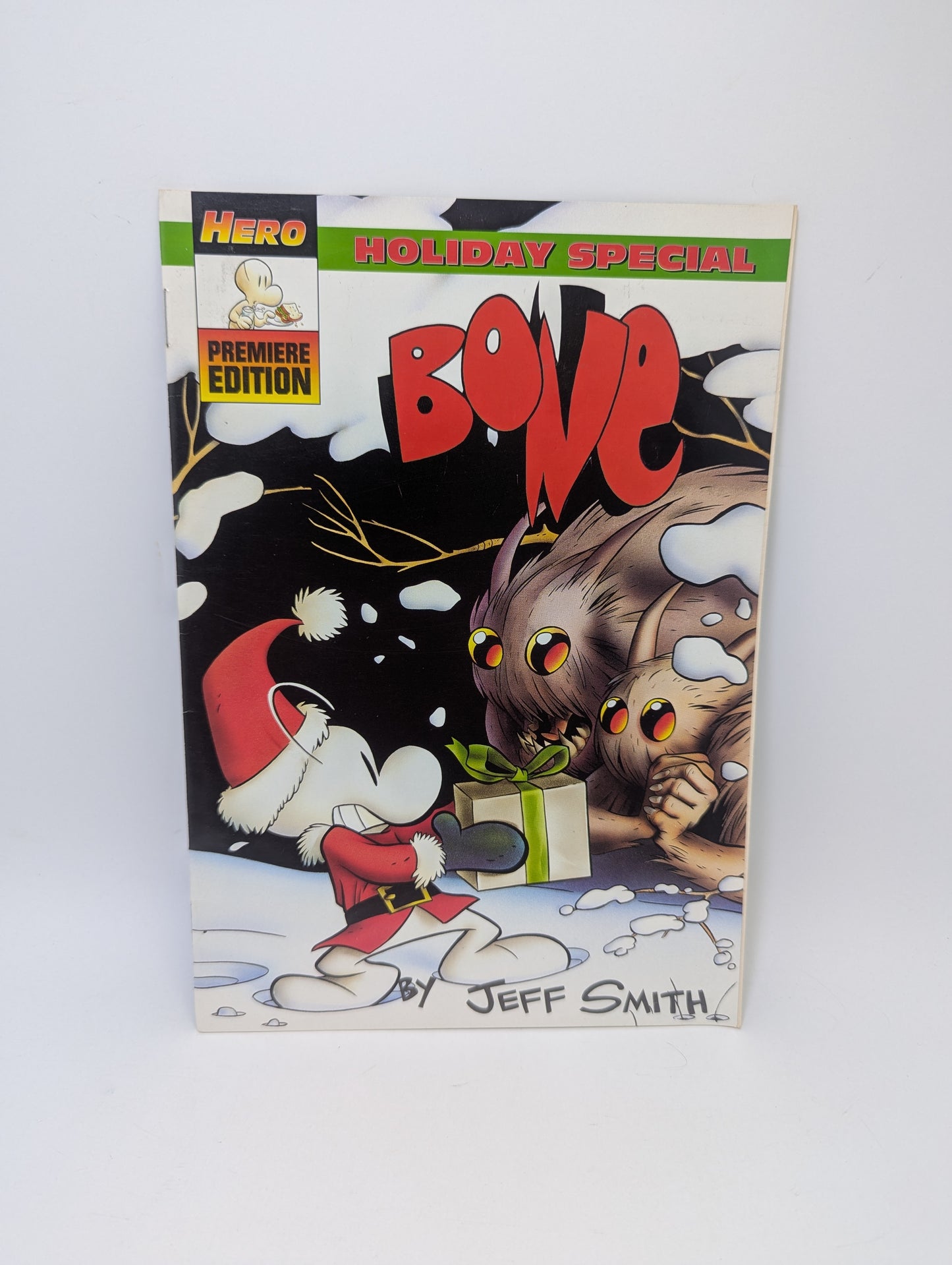 Bone Holiday Special 1993 komiksas anglų kalba – šventinis nuotykis iš Bone pasaulio