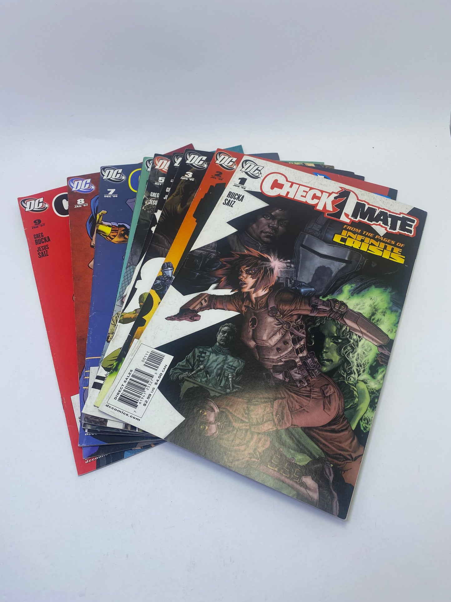 Checkmate #1–9 (2006) – politinis DC trilerio komiksų rinkinys anglų kalba