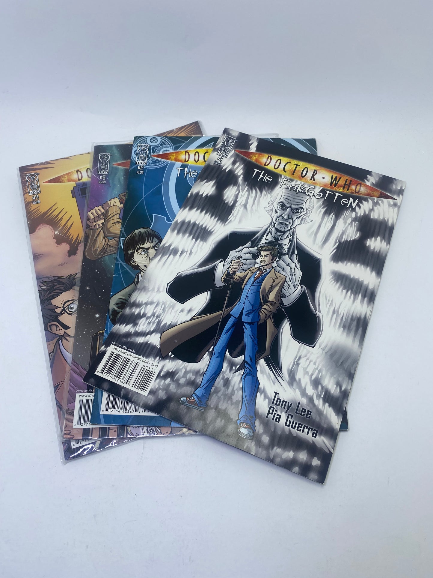 Doctor Who: The Forgotten #1–4 – mokslinės fantastikos komiksai pagal kultinį serialą, anglų kalba