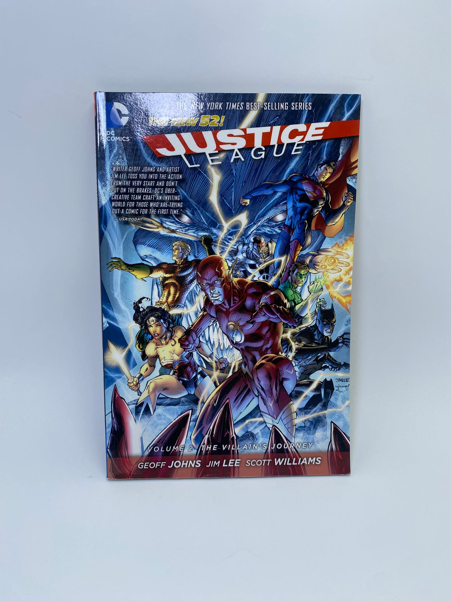 Justice League: The Villain's Journey grafinė novelė DC Comics anglų kalba