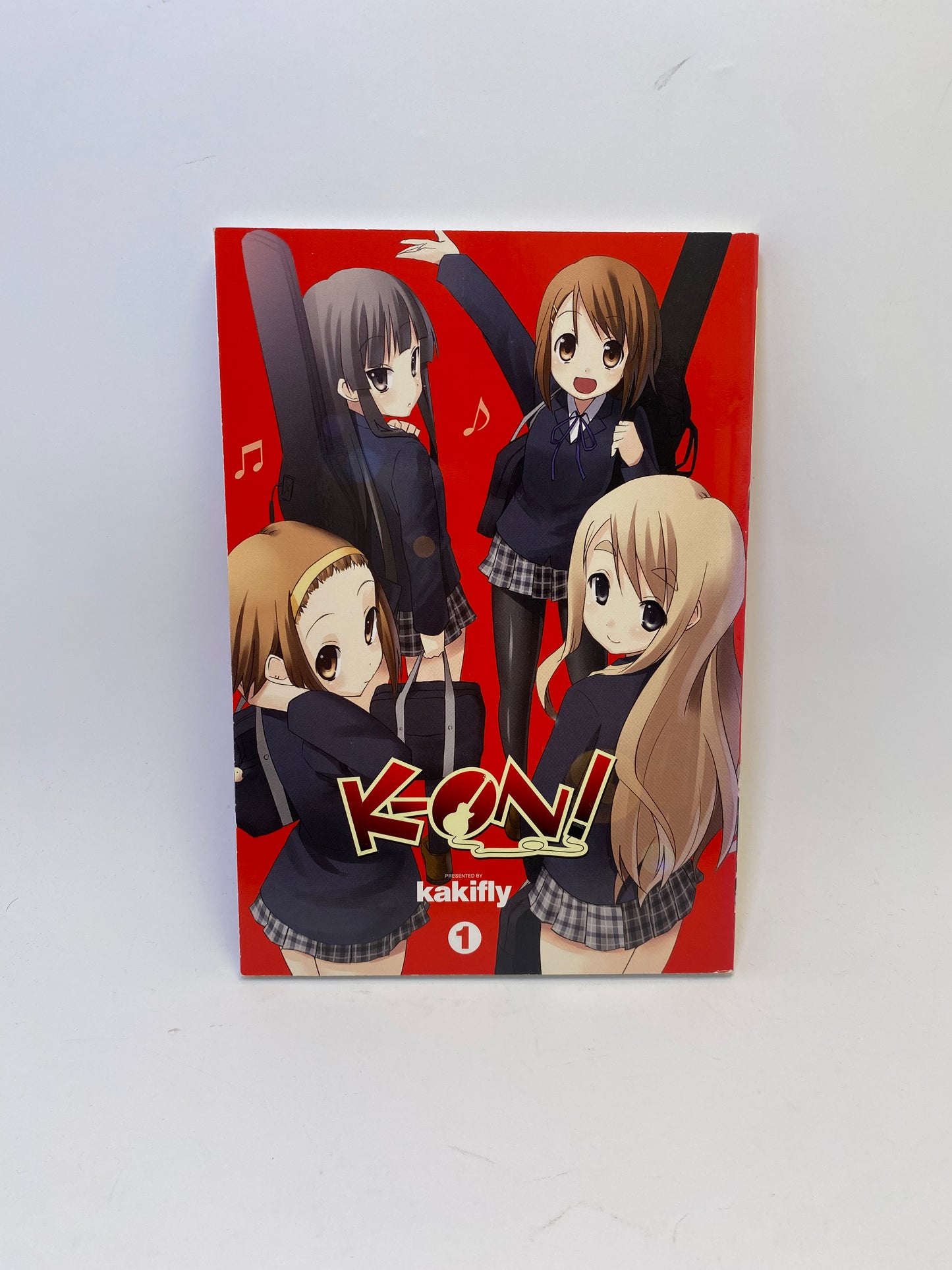 K-ON!, Vol. 1 manga, kakifly, Yen Press.