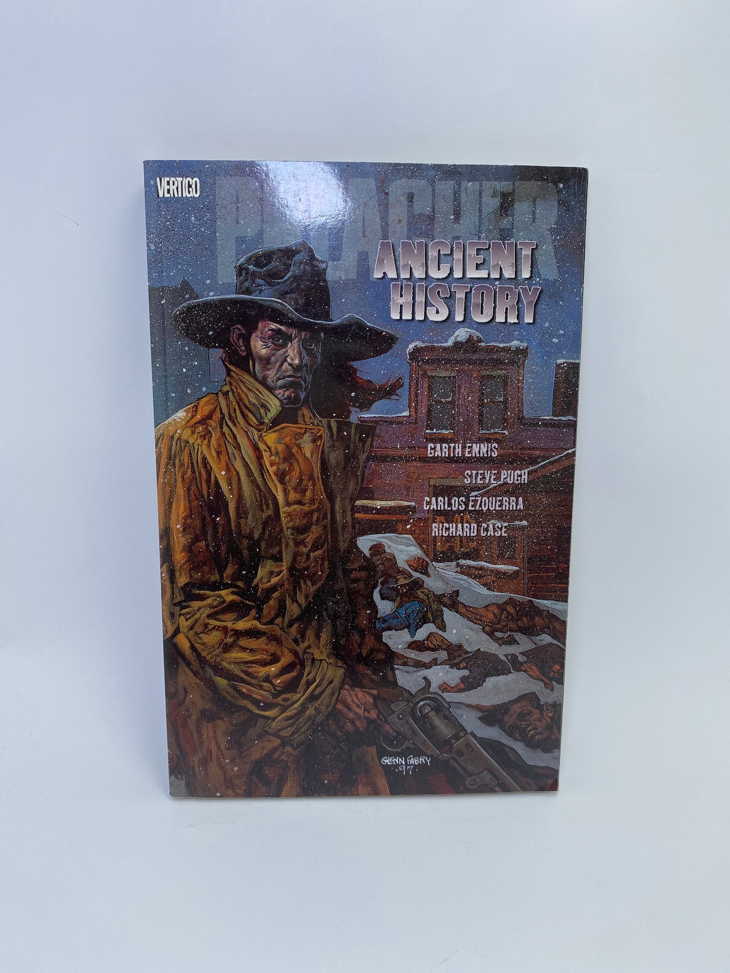 Preacher: Ancient History grafinė novelė Vertigo DC anglų kalba