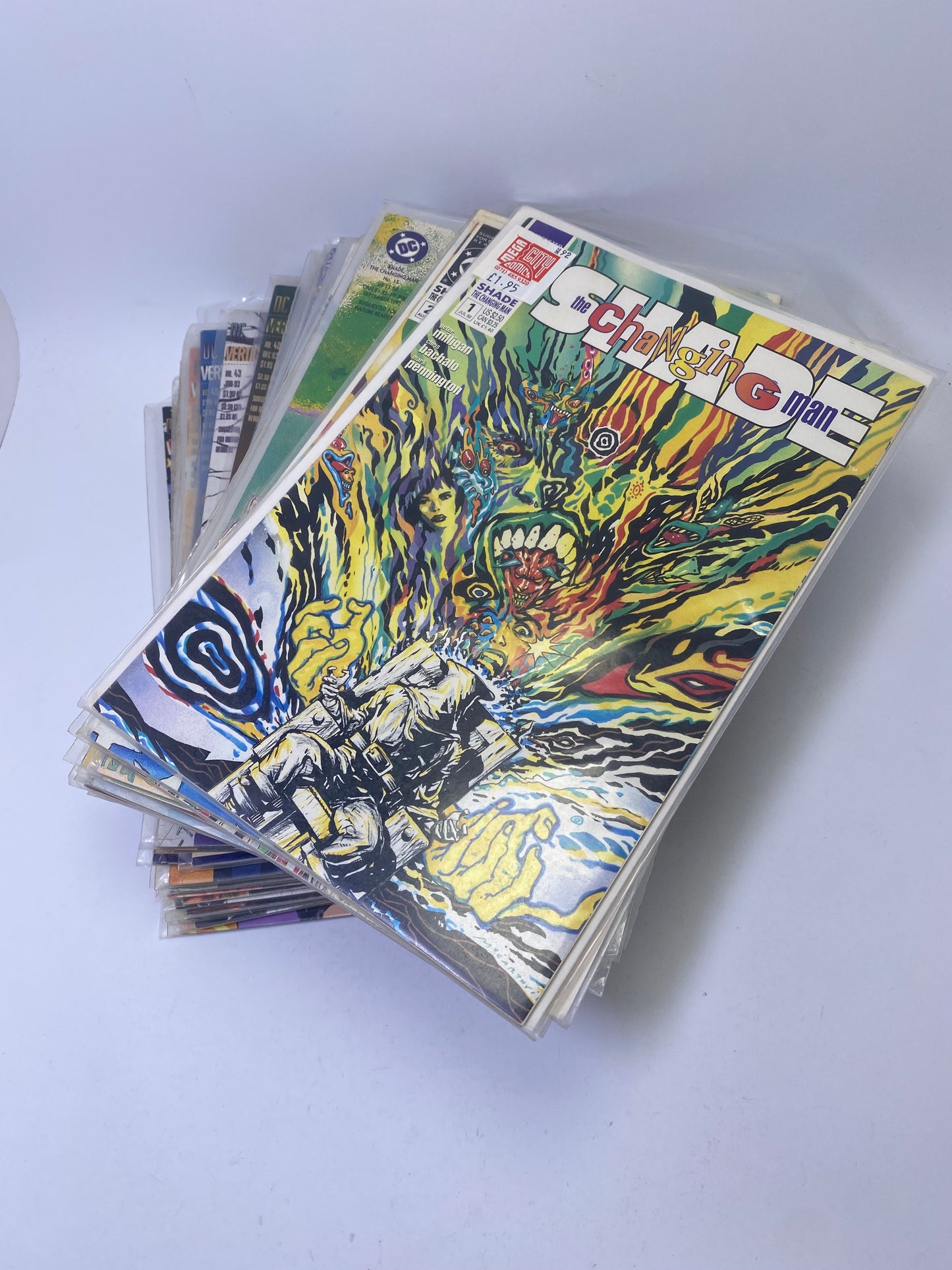 Shade: The Changing Man komiksų rinkinys anglų kalba