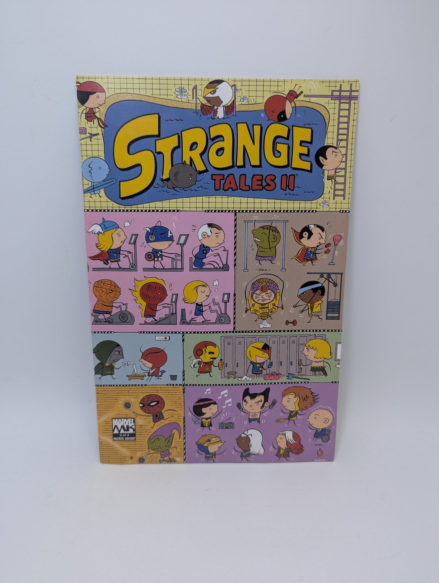 Strange Tales II #3 komiksas anglų kalba – eksperimentinės Marvel istorijos