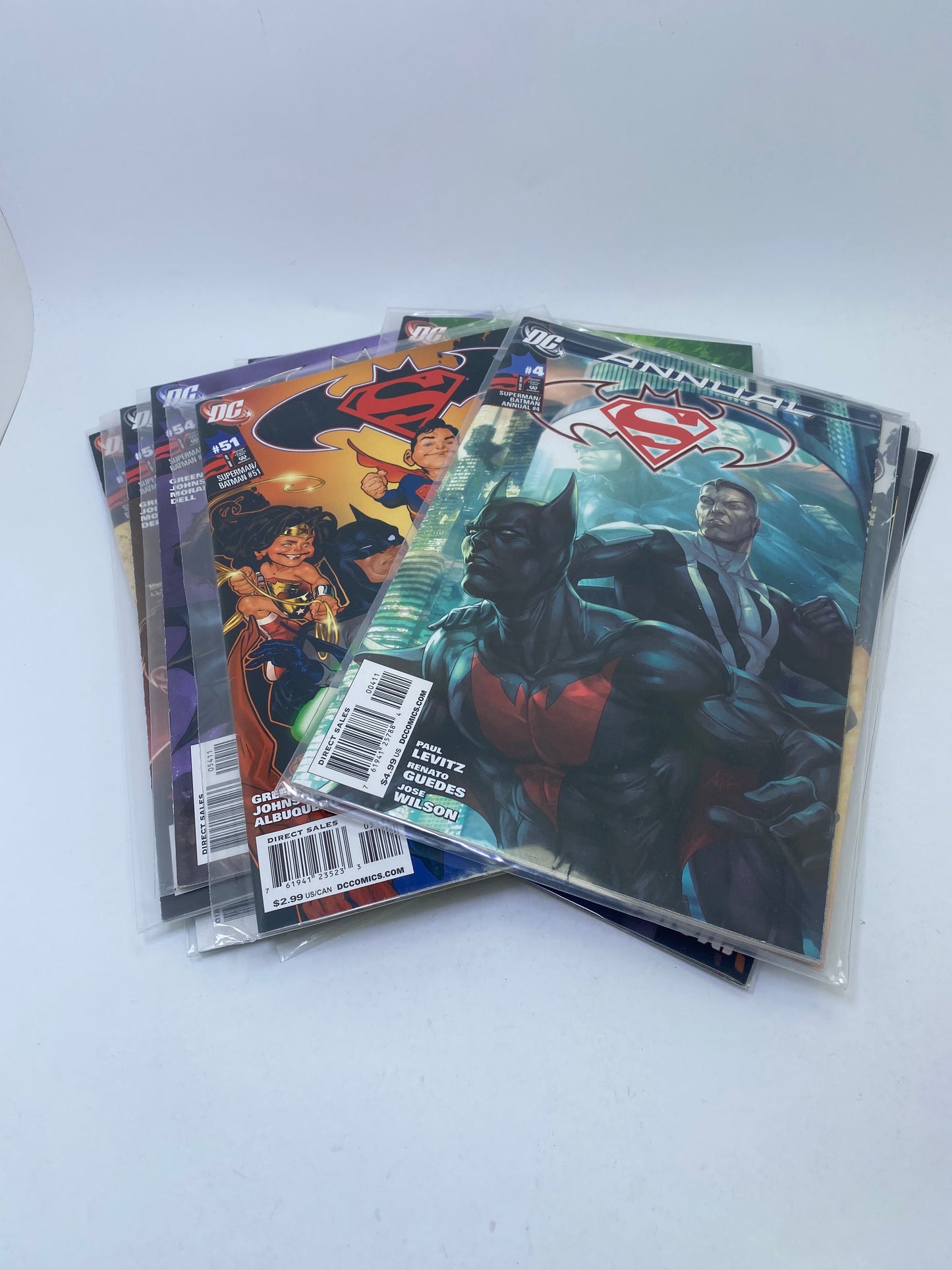 Superman / Batman – 16 dalių DC Comics komiksų rinkinys su legendiniais superherojais, anglų kalba