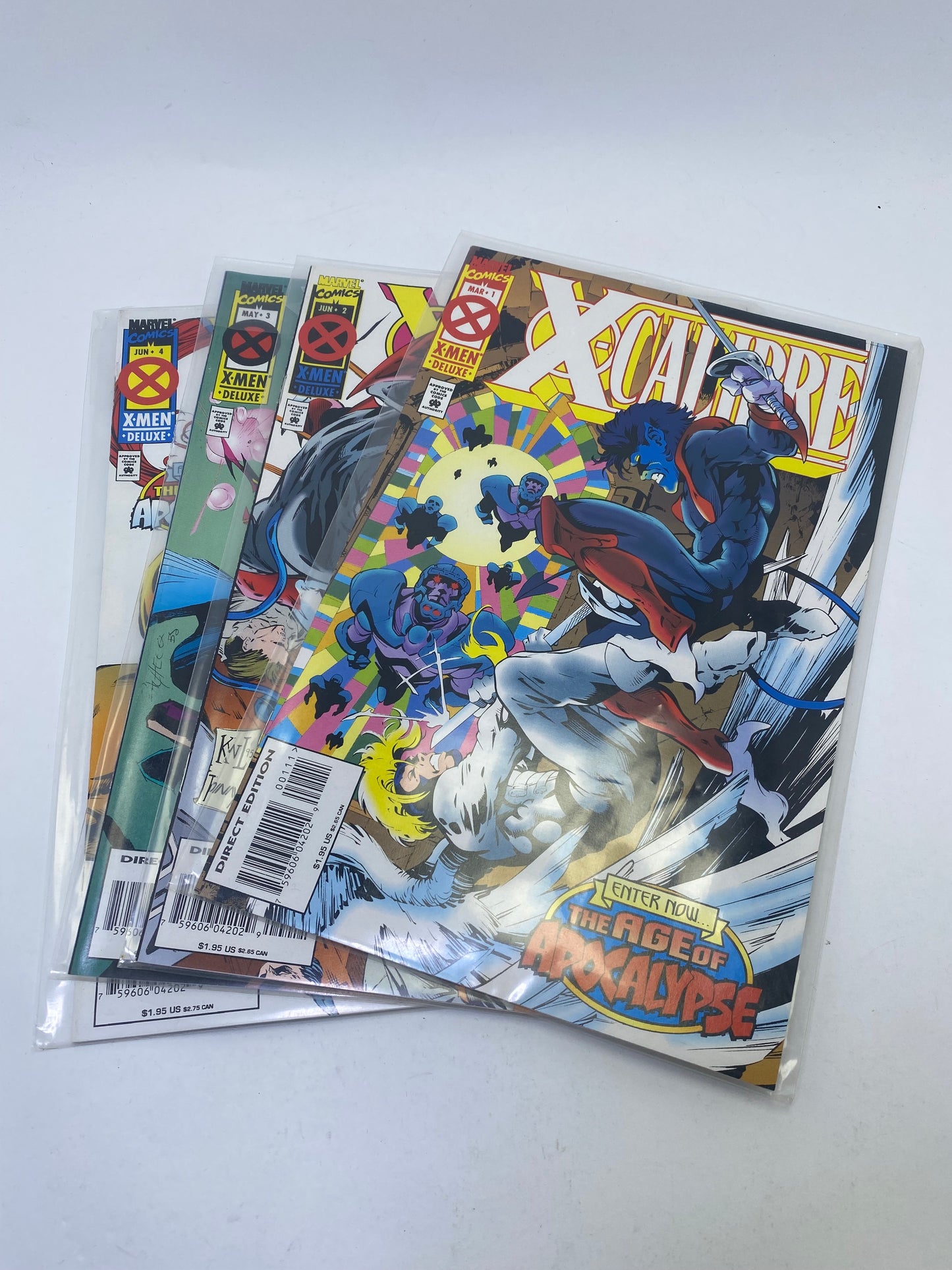X-Calibre #1-4 – Marvel komiksų rinkinys anglų kalba, „Age of Apocalypse“ istorijos dalis