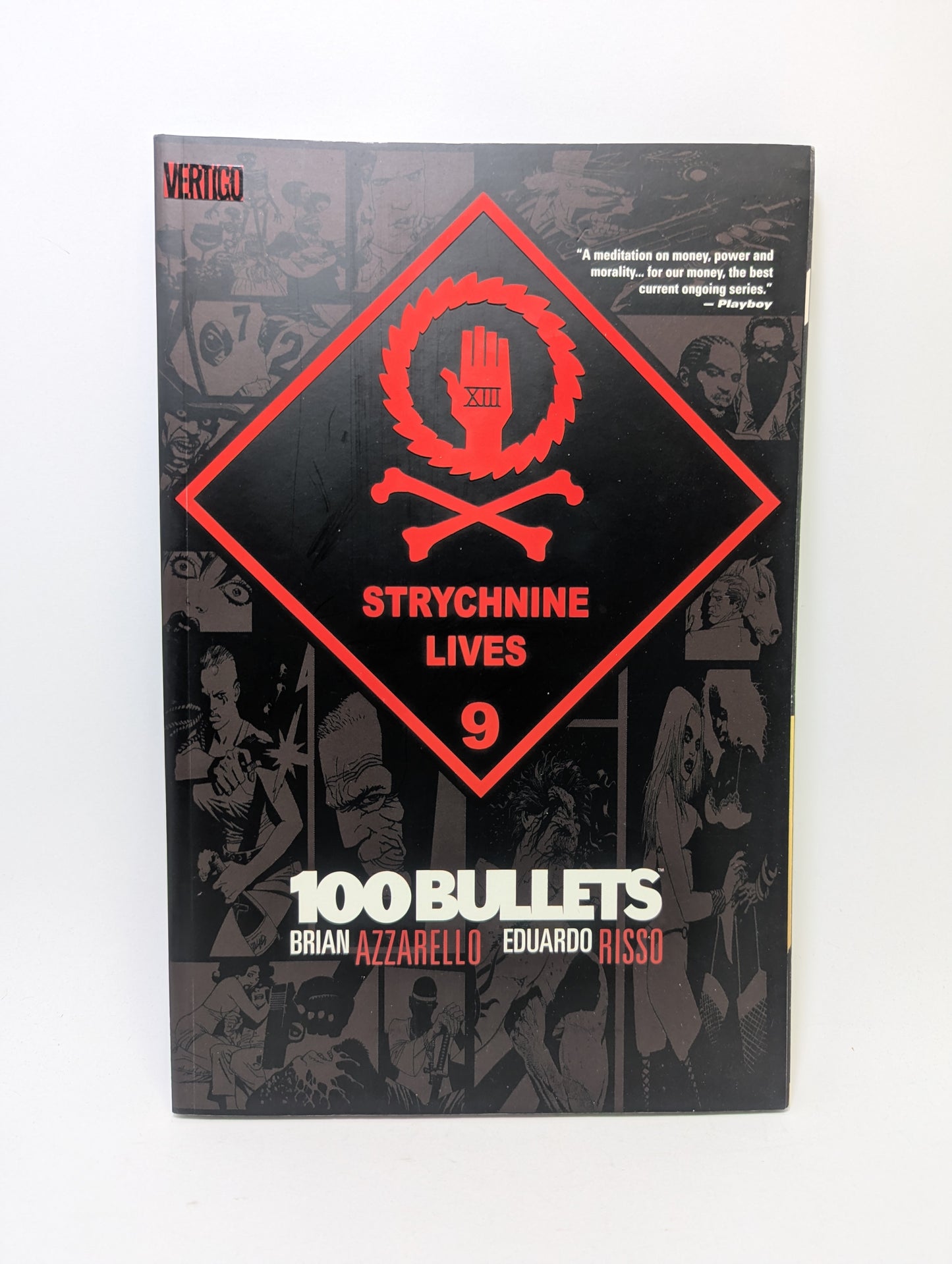 100 Bullets: Strychnine Lives grafinė novelė, Vertigo/DC Comics.