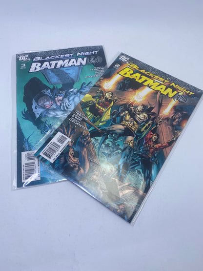 Blackest Night: Batman #1–3 – Komiksų rinkinys (anglų kalba)