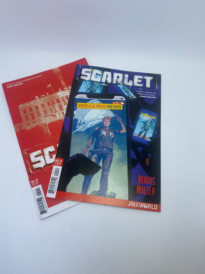 Scarlet #1–5 (2018) – Komiksų rinkinys (anglų kalba)
