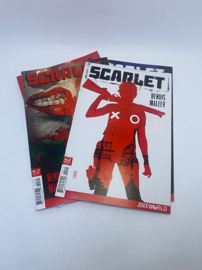Scarlet #1–5 (2018) – Komiksų rinkinys (anglų kalba)