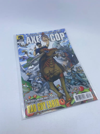 Axe Cop: Bad Guy Earth #1–3 – Komiksų rinkinys (anglų kalba)