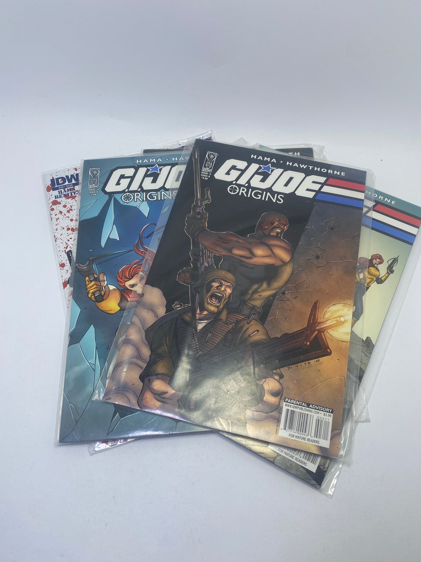 G.I. Joe: Origins #1–5, 12, 19 – Komiksų rinkinys (anglų kalba)