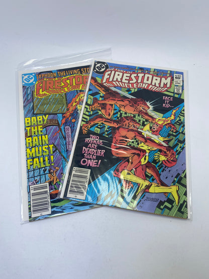 The Fury of Firestorm #9, 11, 31, 56 – 4 komiksų rinkinys (anglų kalba)
