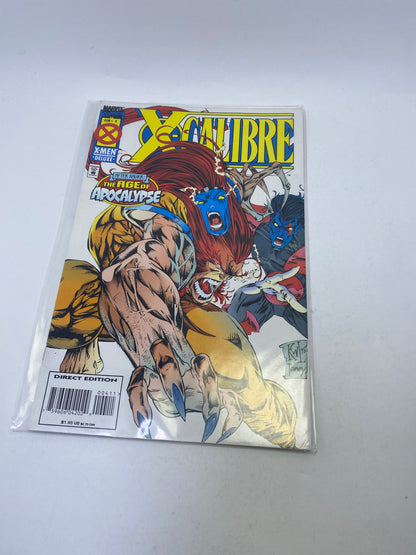 X-Calibre #1-4 – komiksų rinkinys (anglų kalba)