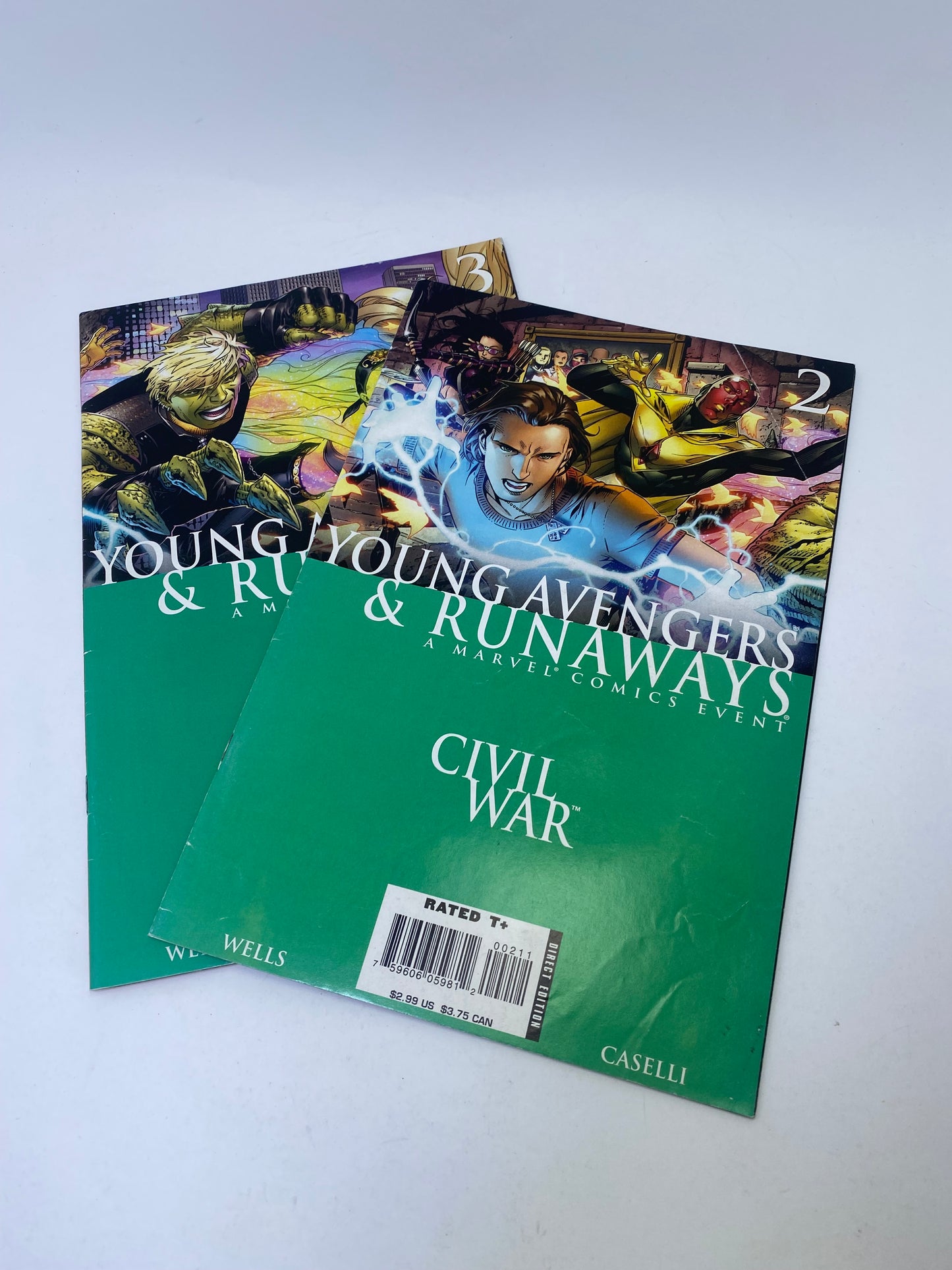 Civil War: Young Avengers & Runaways #1–3 – Komiksų rinkinys (anglų kalba)