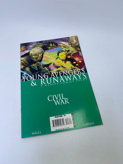 Civil War: Young Avengers & Runaways #1–3 – Komiksų rinkinys (anglų kalba)