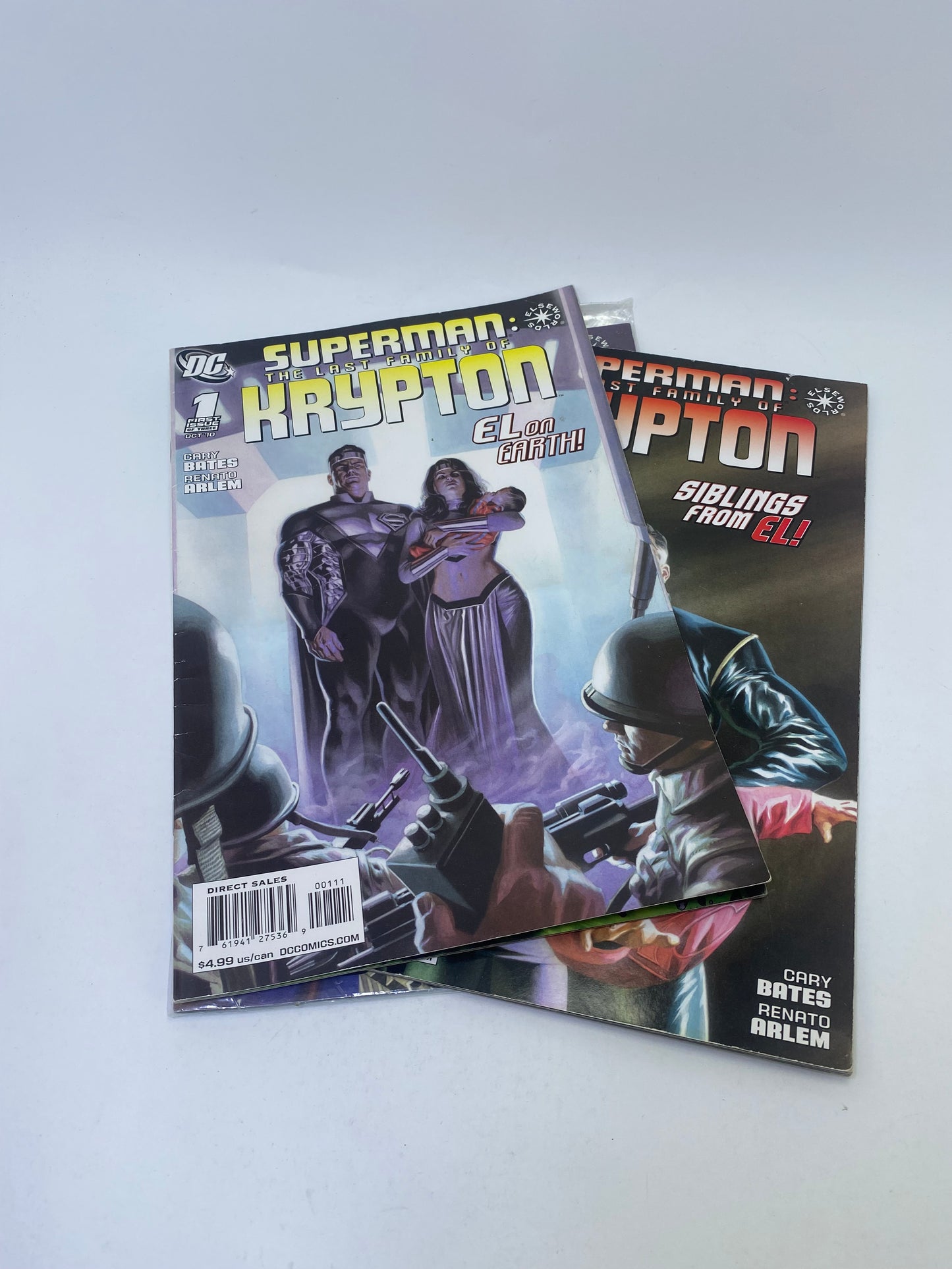 Superman: The Last Family of Krypton #1–3 – Komiksų rinkinys (anglų kalba)
