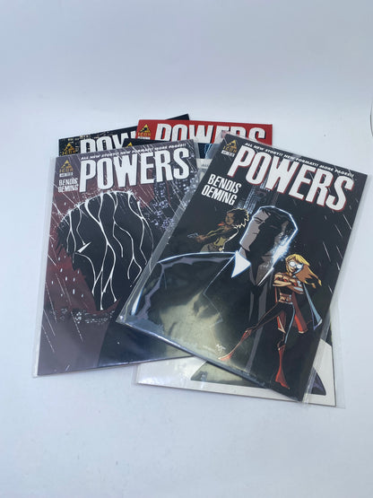 Powers #1, 3, 4, 19, 21, 23 – Komiksų rinkinys (anglų kalba)