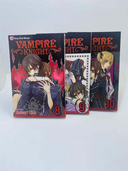 Vampire Knight Vol. 1-10 – Manga (anglų kalba)