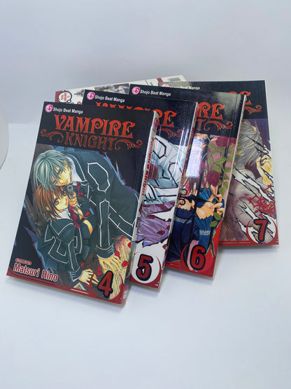 Vampire Knight Vol. 1-10 – Manga (anglų kalba)