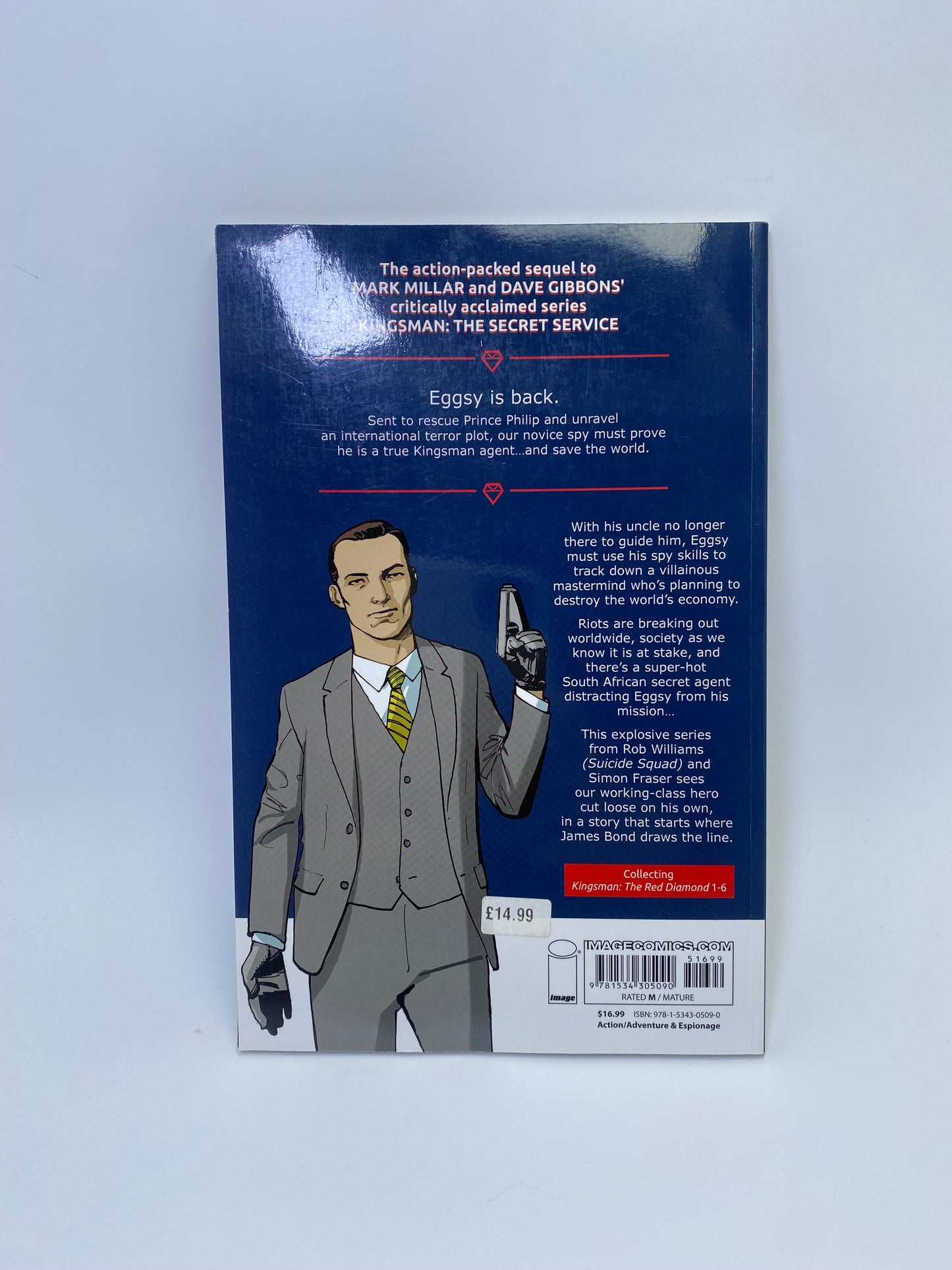 Kingsman: The Red Diamond – Grafinė novelė (anglų kalba)