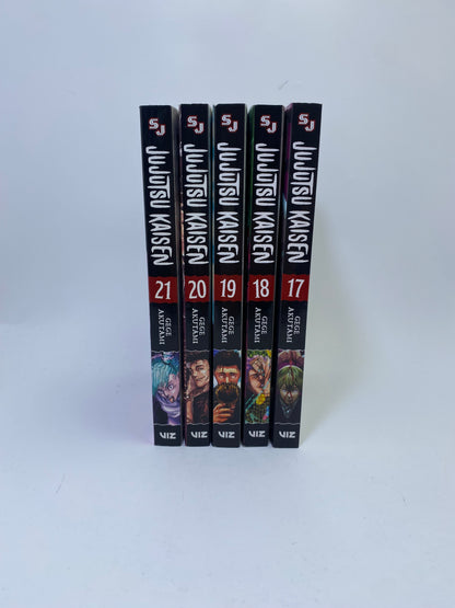 Jujutsu Kaisen, Vol. 17–21 – Manga rinkinys (anglų kalba)