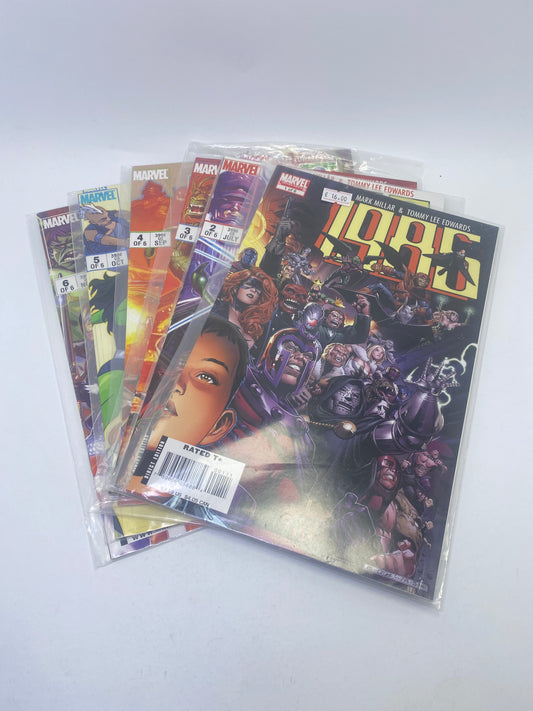  1985 #1–6 – Marvel komiksų serija, kurioje superpiktadariai patenka į realų pasaulį, rinkinys anglų kalba